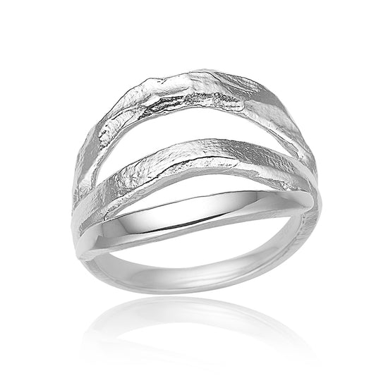 Cool ring i sølv Blicher Fuglsang