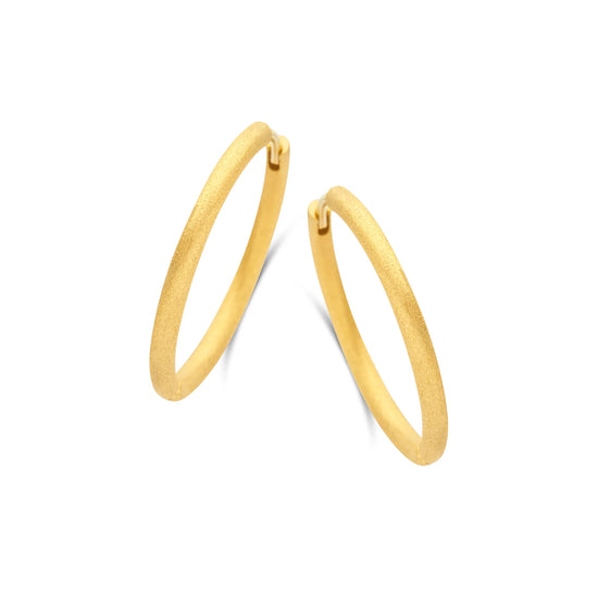 Balance Hoop forgyldt Rustic - Spirit Icons