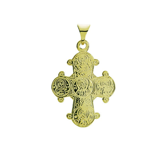 Dagmarkors forgyldt 20x17mm Lund