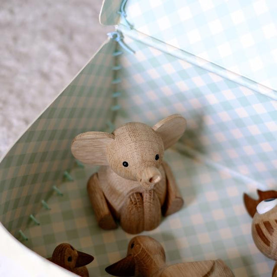 Træfigur, Elefant 8,5cm