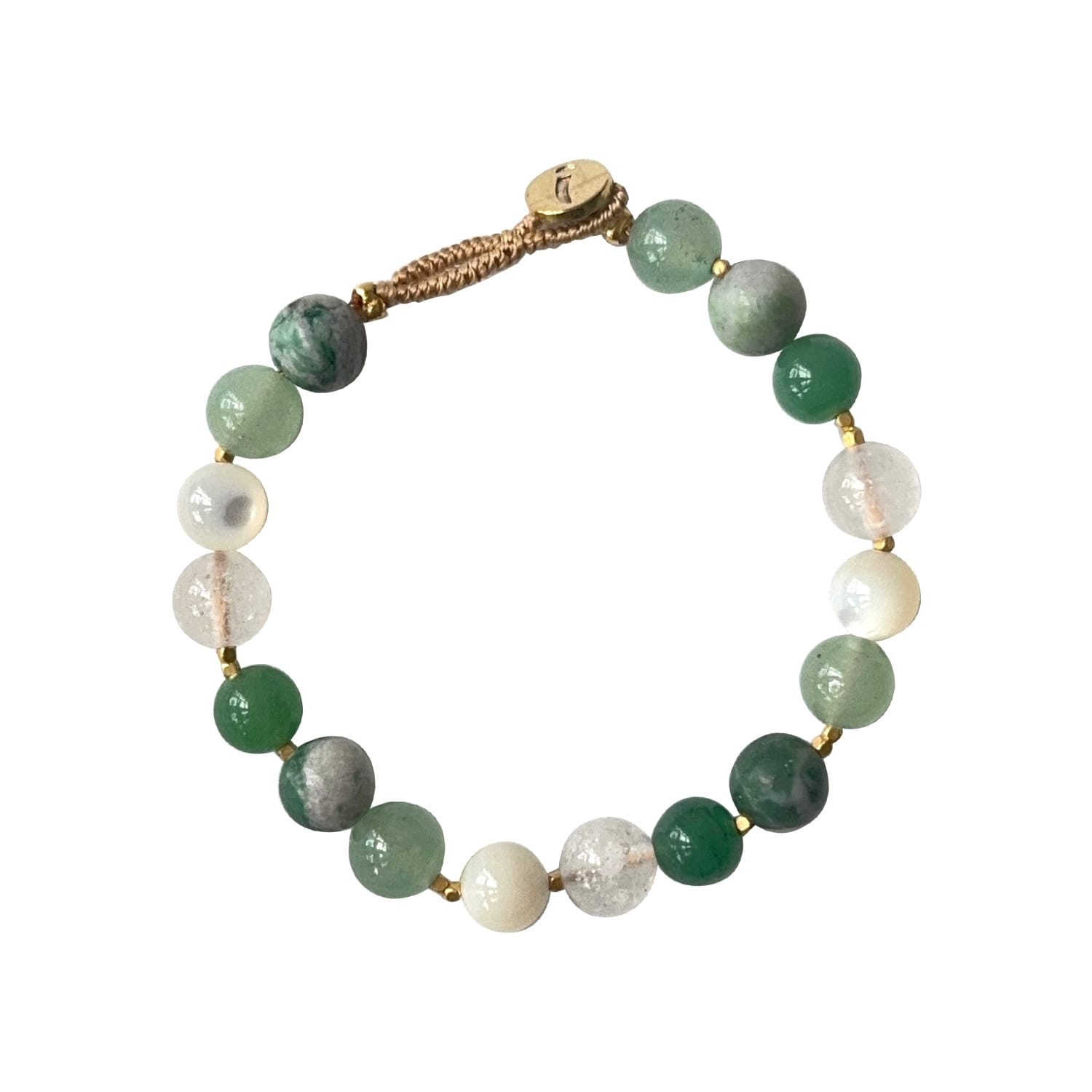 IBU Jewels Armbånd - BO21 Bo Armbånd i Blue Chalcedony main image 1