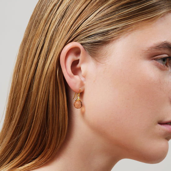 Fg. Berry Earring Peach Morganite Julie Sandlau