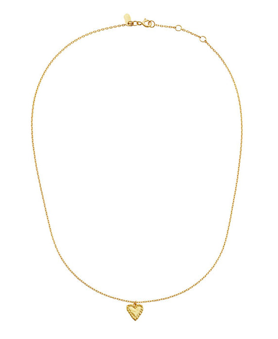 Fatale forgyldt Halskæde Maanesten