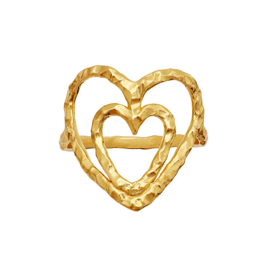 Felicity Ring forgyldt Maanesten