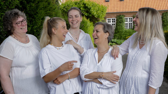 Ferskvandsperle halskæder og armbånd