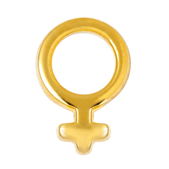 Venus earring forgyldt 1 pcs LULU