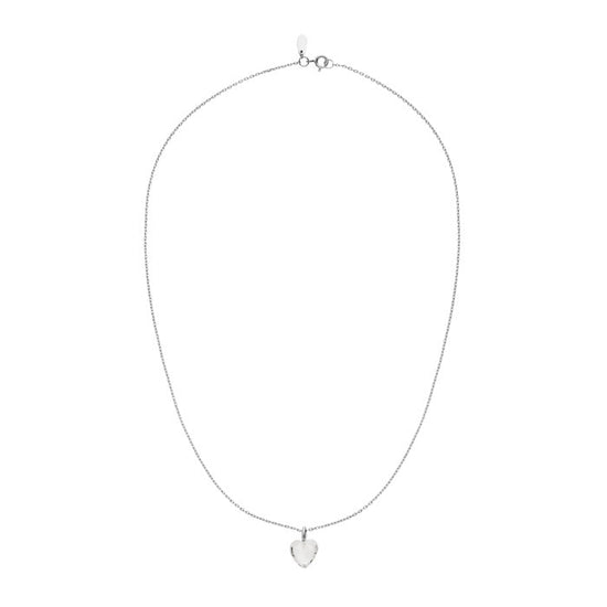 Leni Halskæde sølv Maanesten