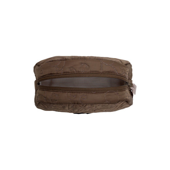 Makeup Bag Medium Brown Maanesten