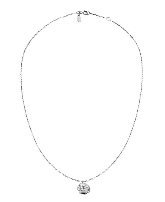 Marnie halskæde sølv Maanesten