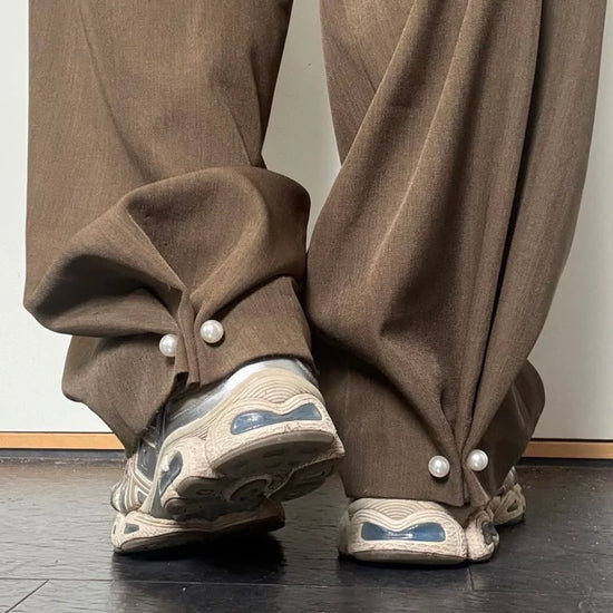 PearlPin White Tøjnål til bukser/kjoler Forgyldt Szhirley