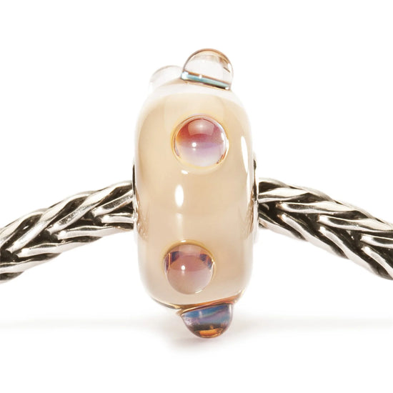 Beige månesten kugle - Trollbeads