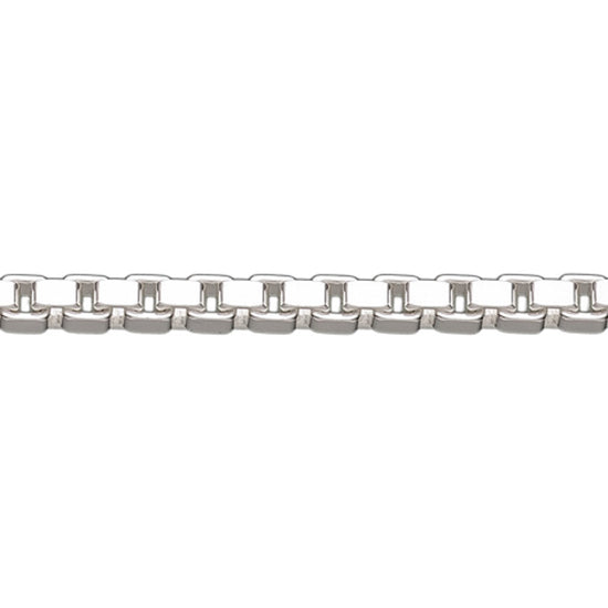 Venezia 1,00mm Sølv armbånd/halskæde