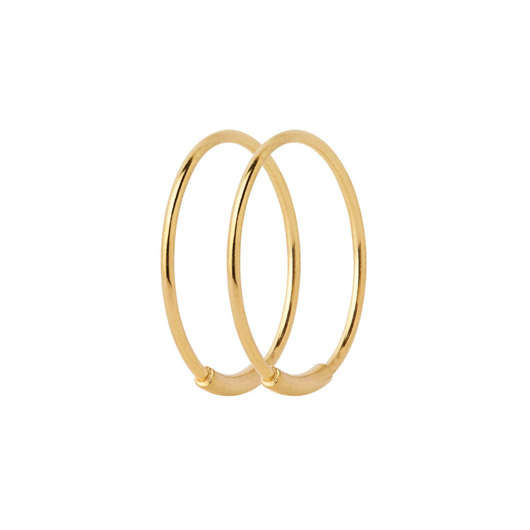 Maria Black - Par Basic 16 Hoop Medium Forgyldt