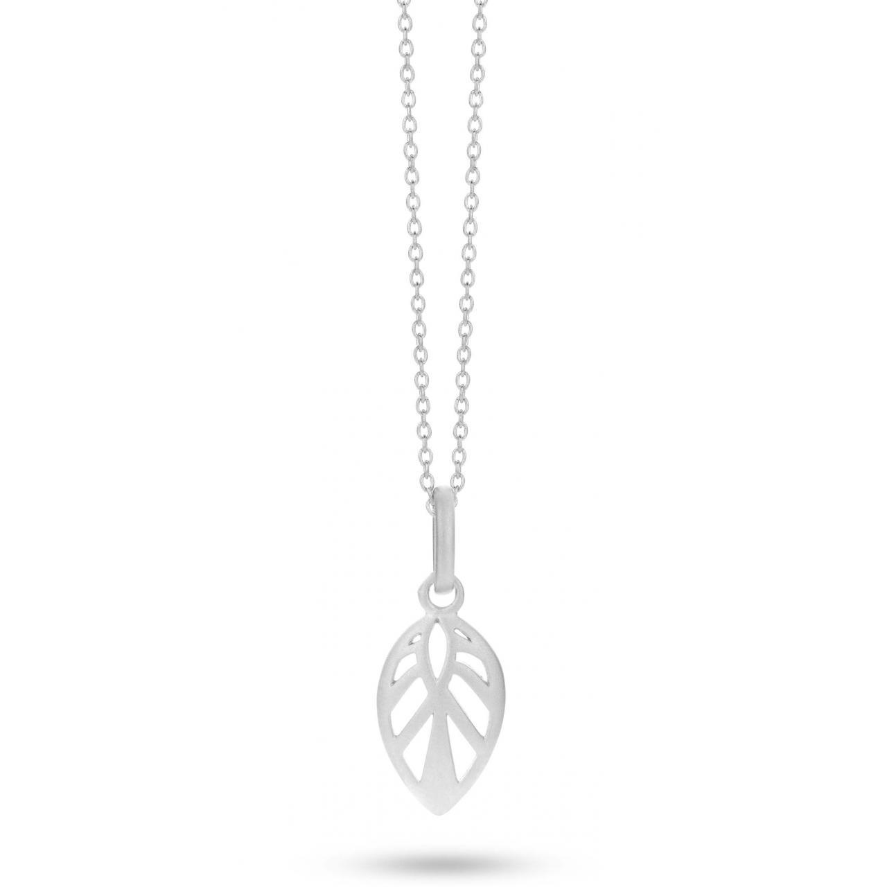 Spirit Icons - Leaf Halskæde - Sølv
