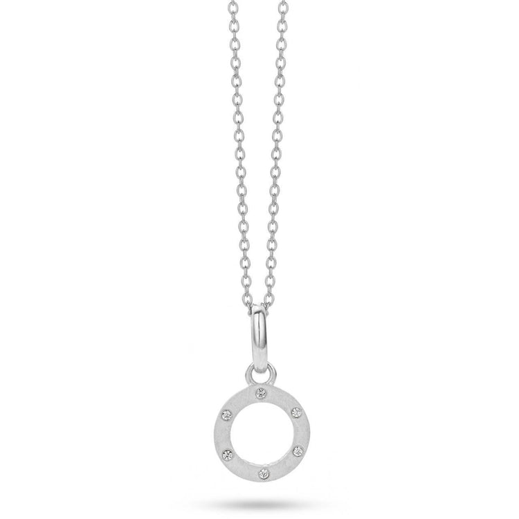 Spirit Icons - Wheel Vedh.m.kæde Sølv-CZ