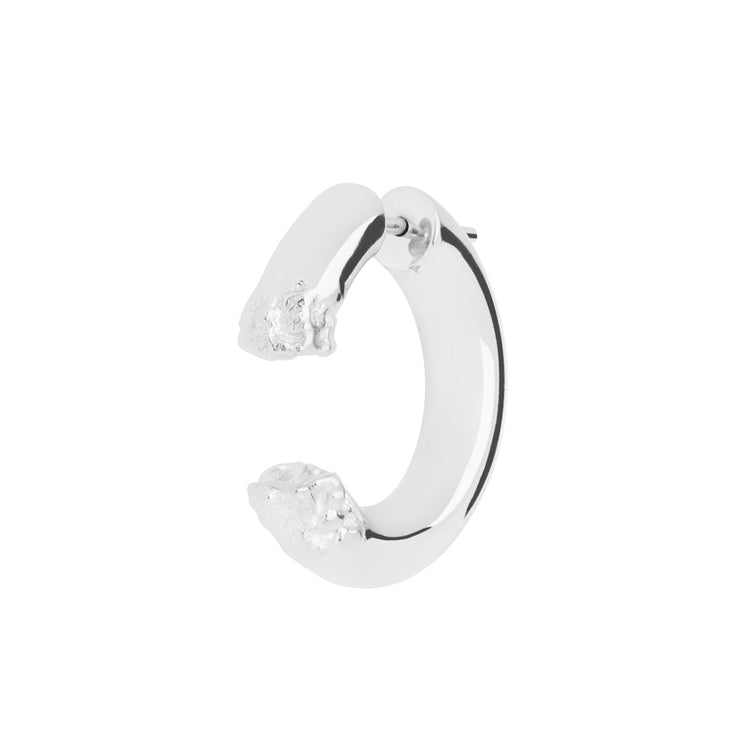 Maria Black - 1 stk Terra 14 Ørering Sølv