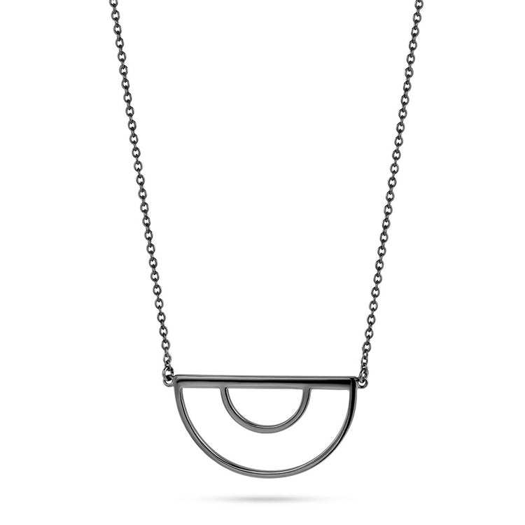 Spirit Icons - Reflection Halskæde Sort Rhut.