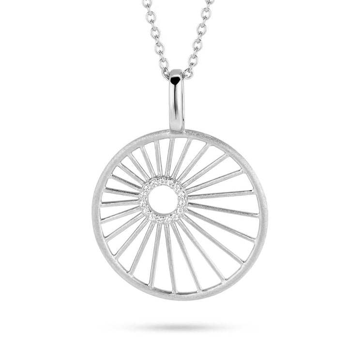 Spirit Icons - Aura Vedhæng Sølv Cz