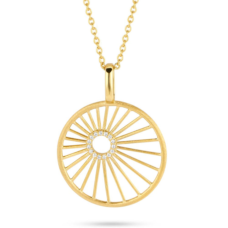 Spirit Icons - Aura Vedhæng Forgyldt Sølv