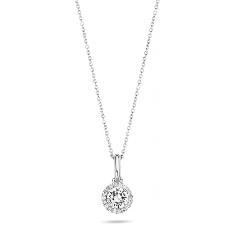 Spirit Icons - Romance Vedhæng rhut. sølv m. CZ