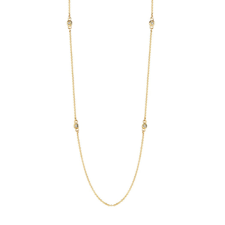 Spirit Icons - 14kt Belle Halssmykke 0,08Ct. Wvs