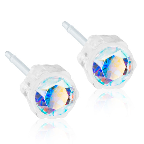 Blomdahl - Rainbow 4mm Ørestikker