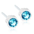 Blomdahl - Aquamarine 4mm. ørestikker