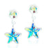 Blomdahl - Pendant Star Rainbow 4/6mm Ørestikker