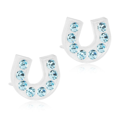 Blomdahl - Brilliance Horseshoe Aquamarine 7mm