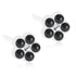 Blomdahl - Daisy Pearl 6mm. Jet