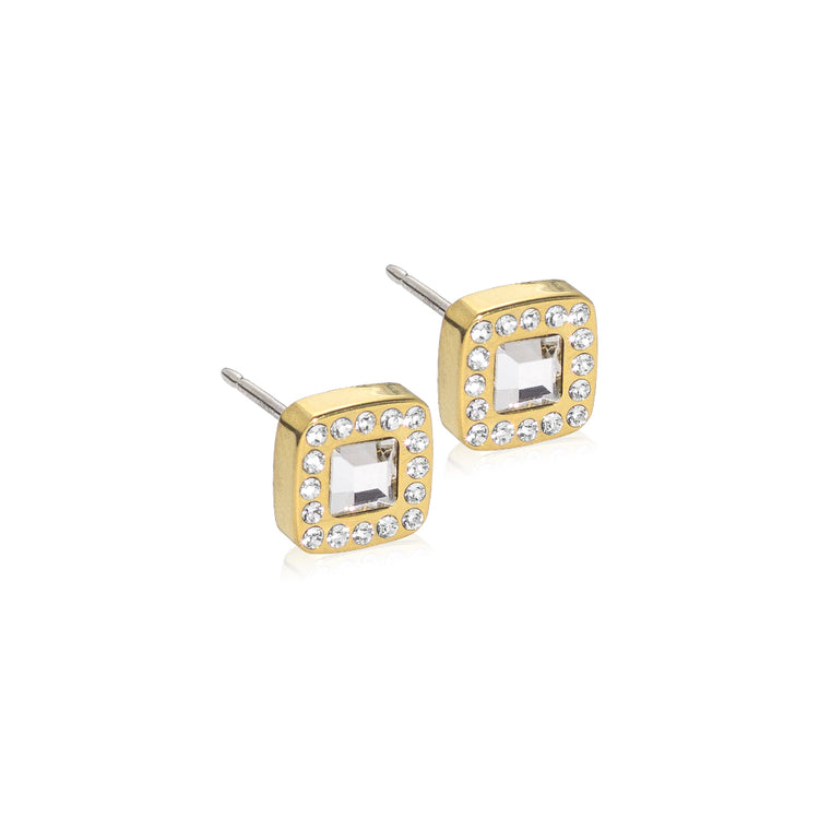 Blomdahl - GT Brillance Cushion 8 mm Crystal