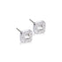 Blomdahl - ST Brillance Cushion 8mm Crystal