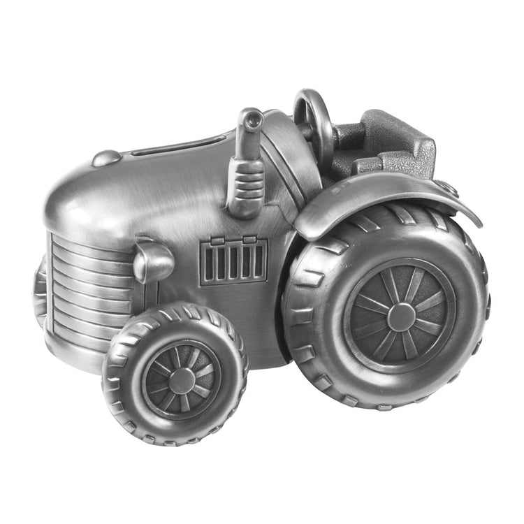 Traktor Sparebøsse - Fortinnet