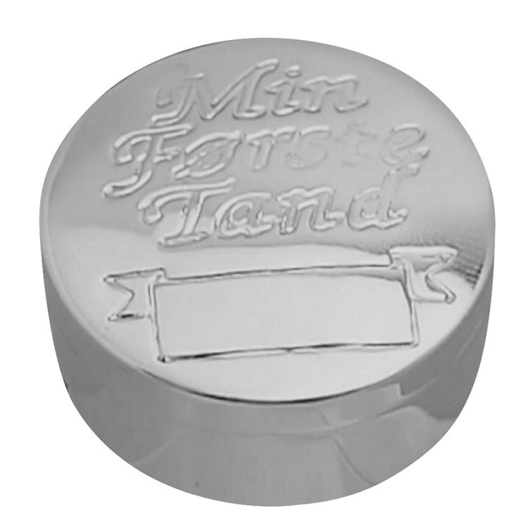 Forkromet Æske - Min første tand