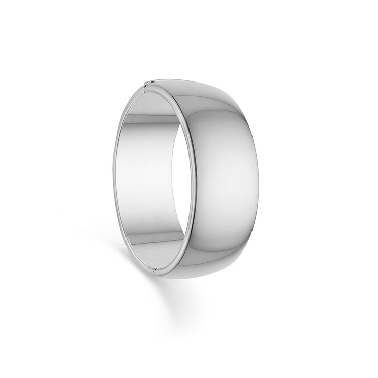 Randers sølv - Armring Oval Br. 25mm. m.Lås