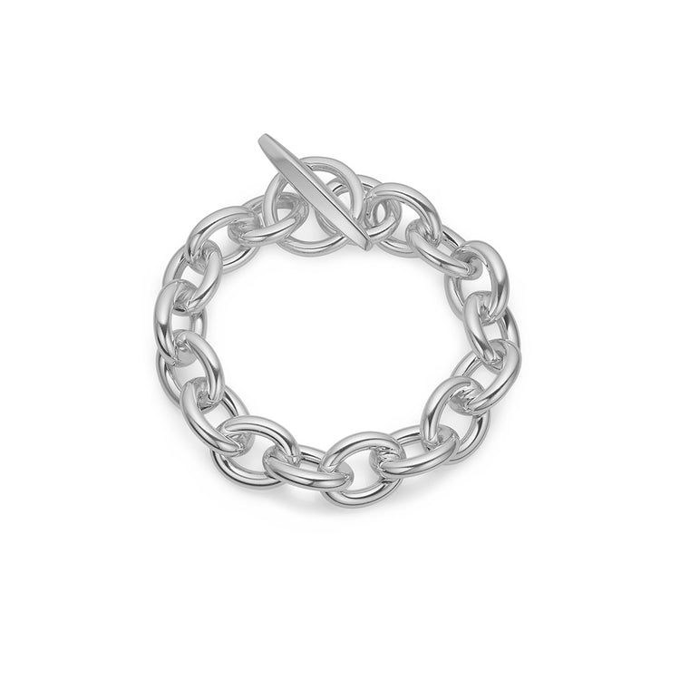 Randers Sølv - Ankerlænke m. Bidsel Tråd 4,0mm