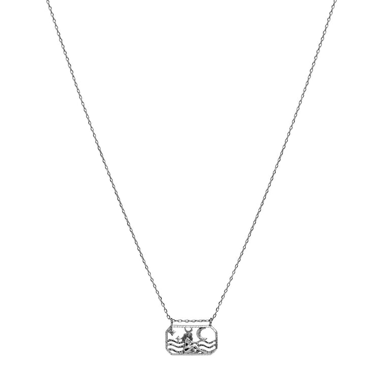 Maanesten - Zodiac Taurus Necklace - Tyr - sølv