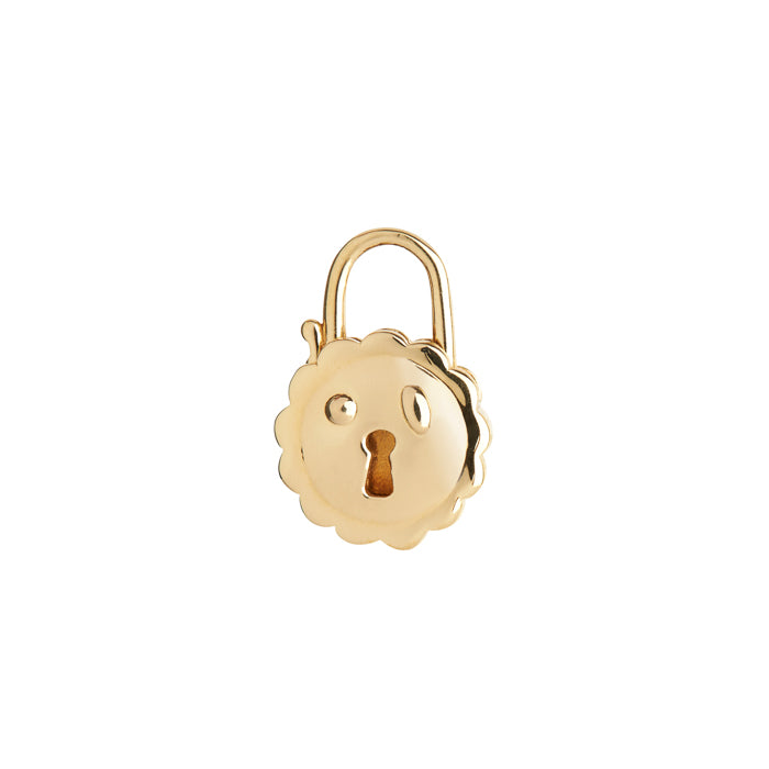 Maria Black - Hungover Lock Charm Forgyldt