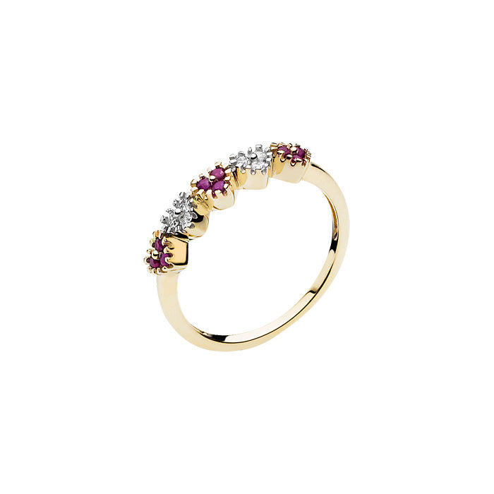 8 Karat guld Hjerte ring