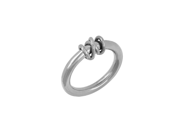 Zeezen - Titan ring uden sten poleret