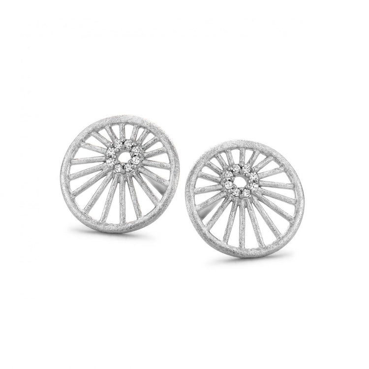 Spirit Icons - Aura Stud Sølv Cz