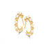 Spirit icons - Gem Hoop Forgyldt Sølv Pearl