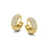 Spirit Icons - Vivendi Hoop Forgyldt zirkonia
