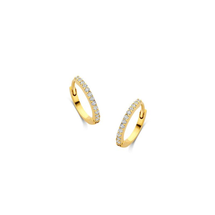 Spirit Icons - Peak Hoop forgyldt X-Small