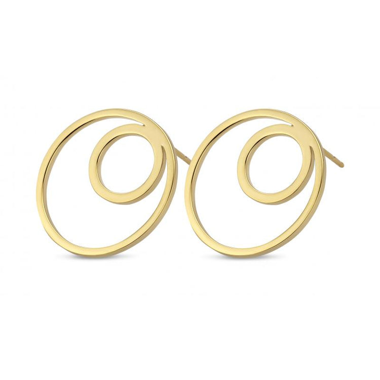 Spirit Icons - 14Kt Lux Ørestikker - Gold -