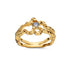 Maanesten - Shelly Ring st. 49 Forgyldt