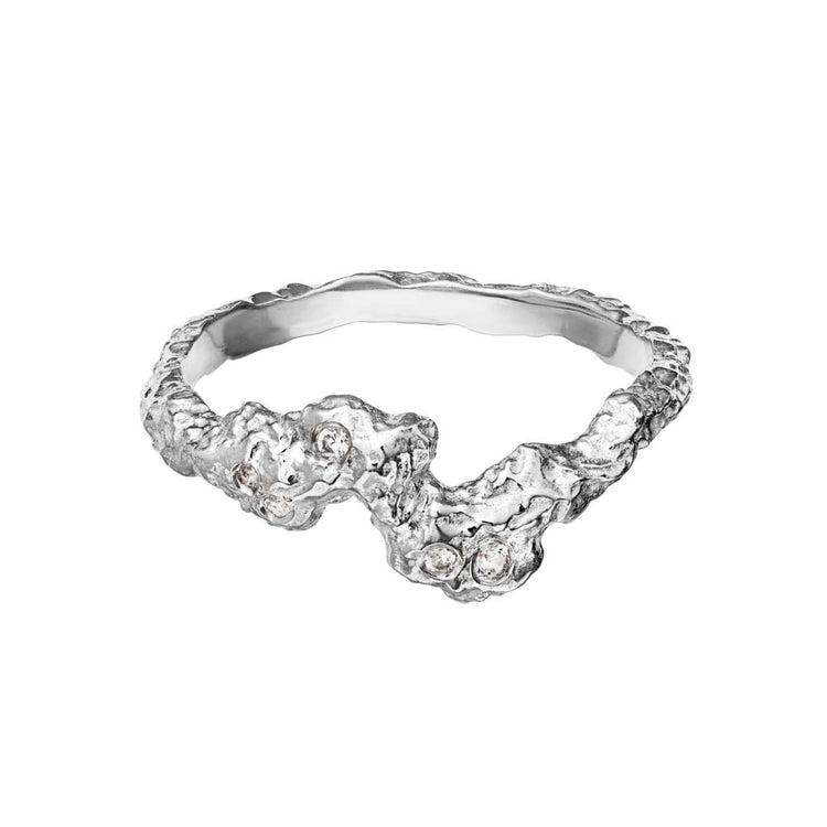 Maanesten - Frida Ring sølv st. 51