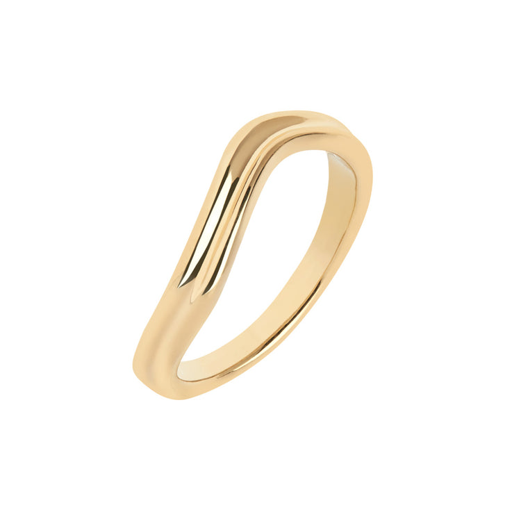 Maria Black - Soma Ring Forgyldt st. 60