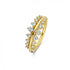 Spirit Icons - Empress Ring Forgyldt cz st 54