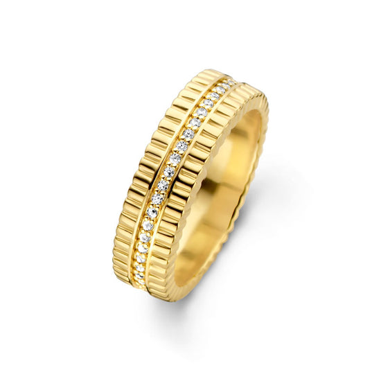 Spirit Icons - Imitation ring forgyldt St. 56 Cz